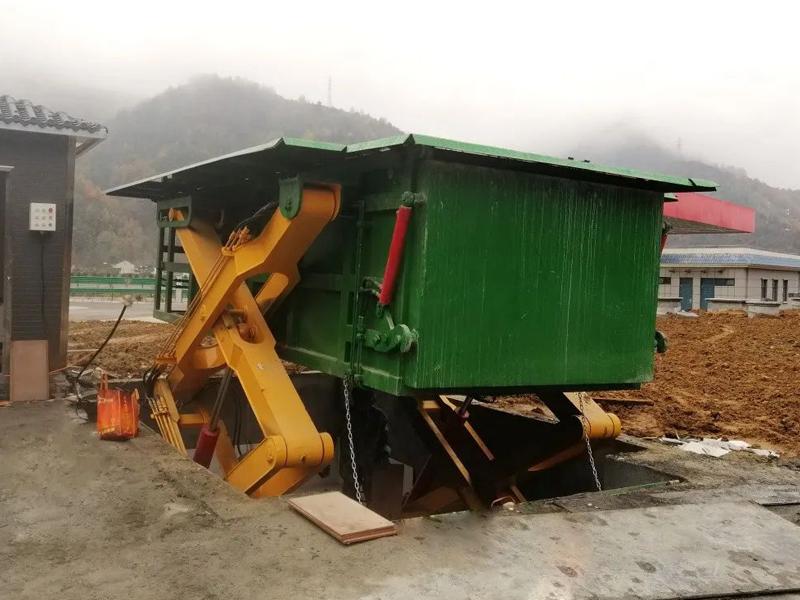 陕西60吨级地埋站项目